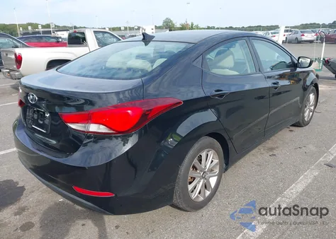 2014 Hyundai Elantra Se from USA, damaged, VIN 5NPDH4AE7EH466756